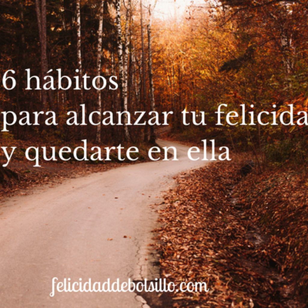 6 hábitos para alcanzar tu felicidad
