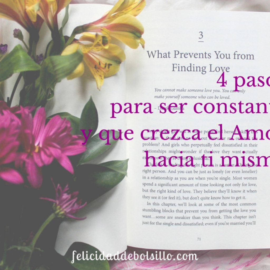 4 pasos para ser constante y que crezca el Amor post
